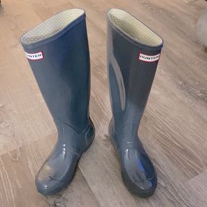Grey Hunter boots